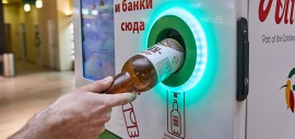 Первый автомат по приёму бутылок появился в Минске
